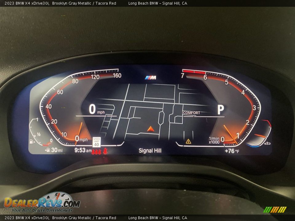 2023 BMW X4 xDrive30i Gauges Photo #17