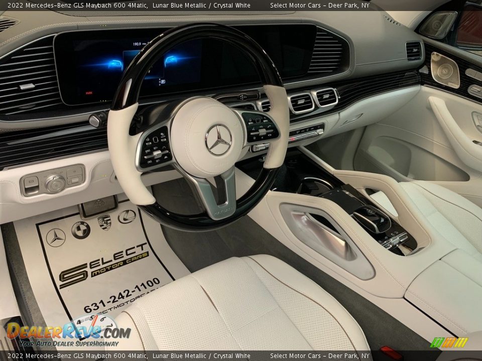 Crystal White Interior - 2022 Mercedes-Benz GLS Maybach 600 4Matic Photo #11
