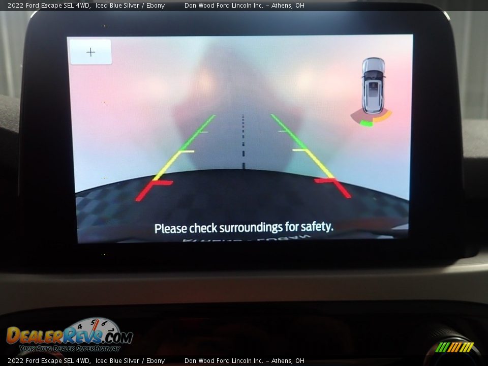 2022 Ford Escape SEL 4WD Iced Blue Silver / Ebony Photo #2