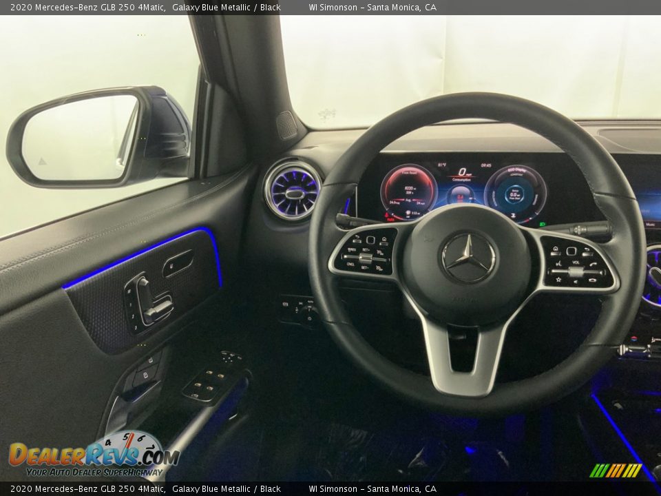 2020 Mercedes-Benz GLB 250 4Matic Galaxy Blue Metallic / Black Photo #24