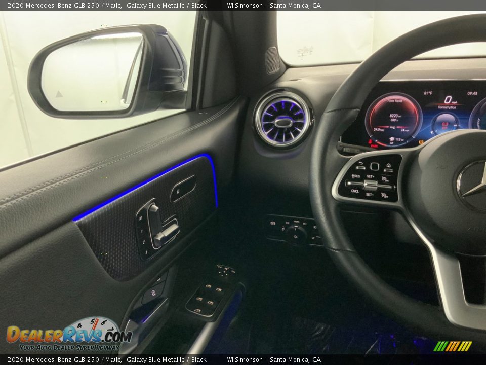 2020 Mercedes-Benz GLB 250 4Matic Galaxy Blue Metallic / Black Photo #25
