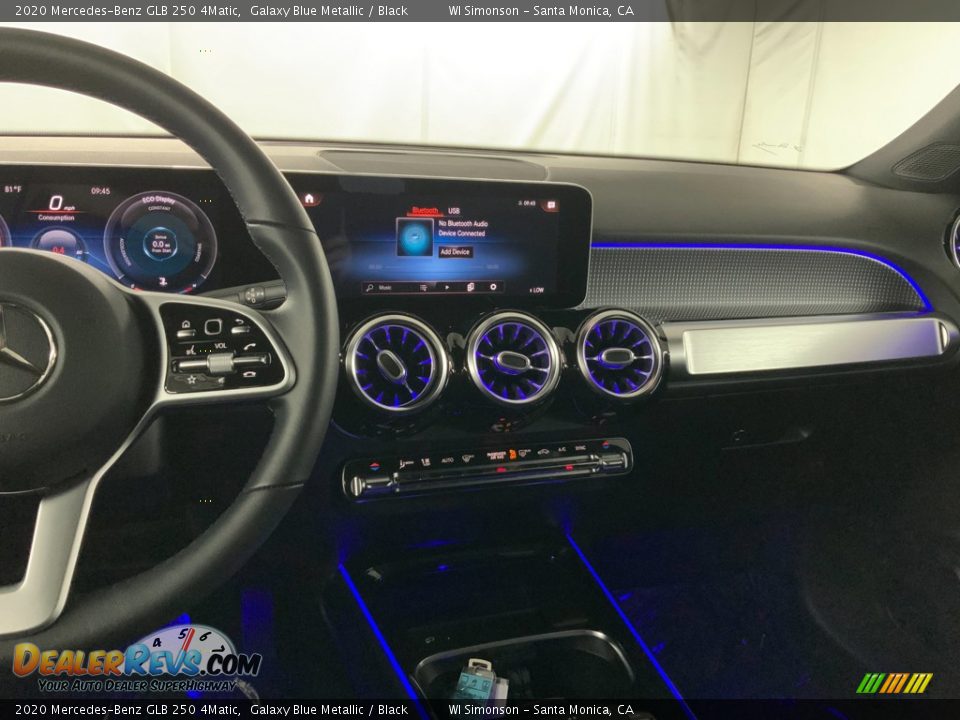 2020 Mercedes-Benz GLB 250 4Matic Galaxy Blue Metallic / Black Photo #26