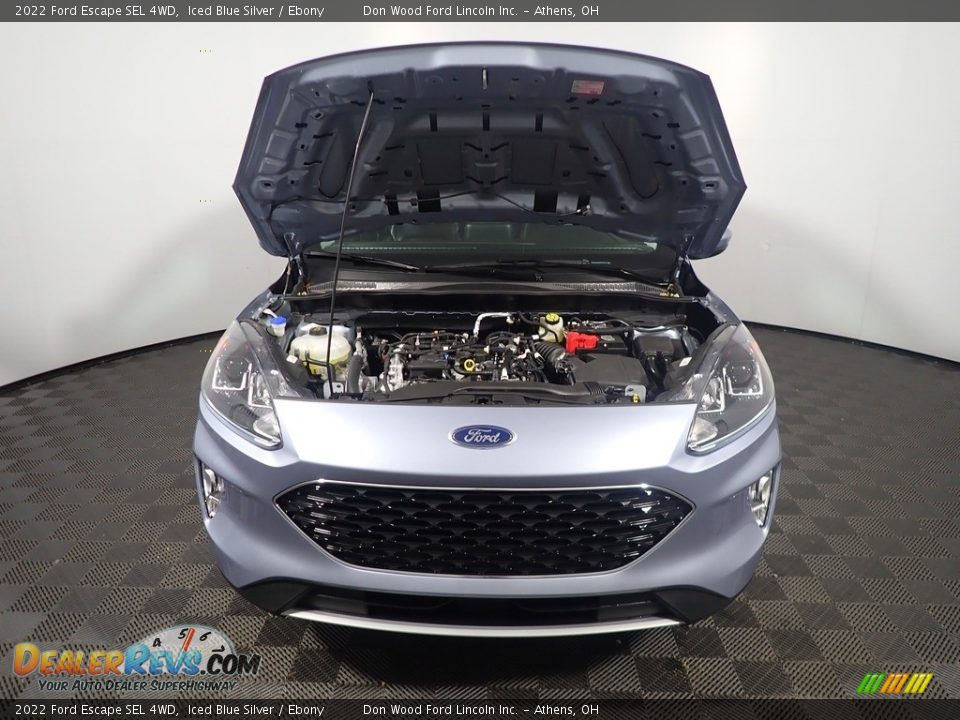 2022 Ford Escape SEL 4WD Iced Blue Silver / Ebony Photo #6
