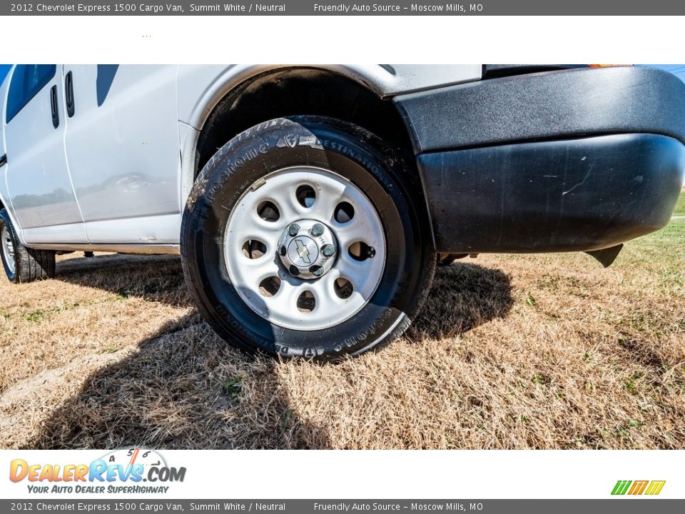 2012 Chevrolet Express 1500 Cargo Van Summit White / Neutral Photo #2