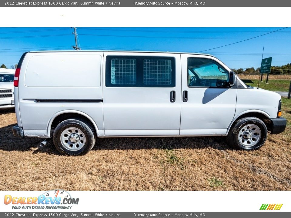 2012 Chevrolet Express 1500 Cargo Van Summit White / Neutral Photo #3