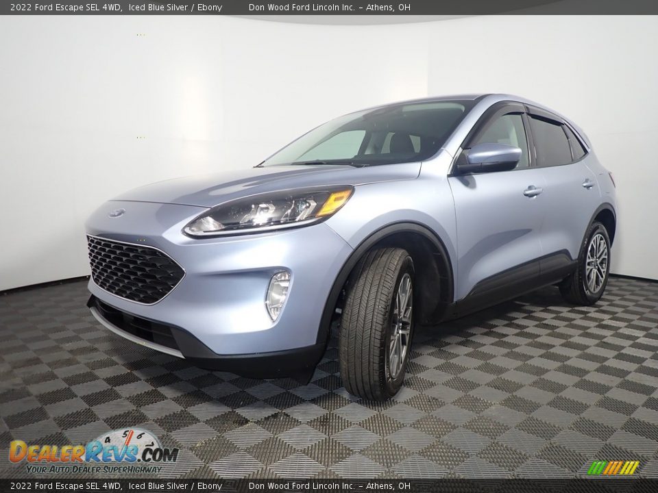 2022 Ford Escape SEL 4WD Iced Blue Silver / Ebony Photo #8