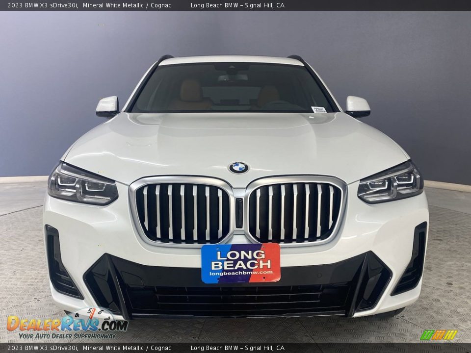 2023 BMW X3 sDrive30i Mineral White Metallic / Cognac Photo #2