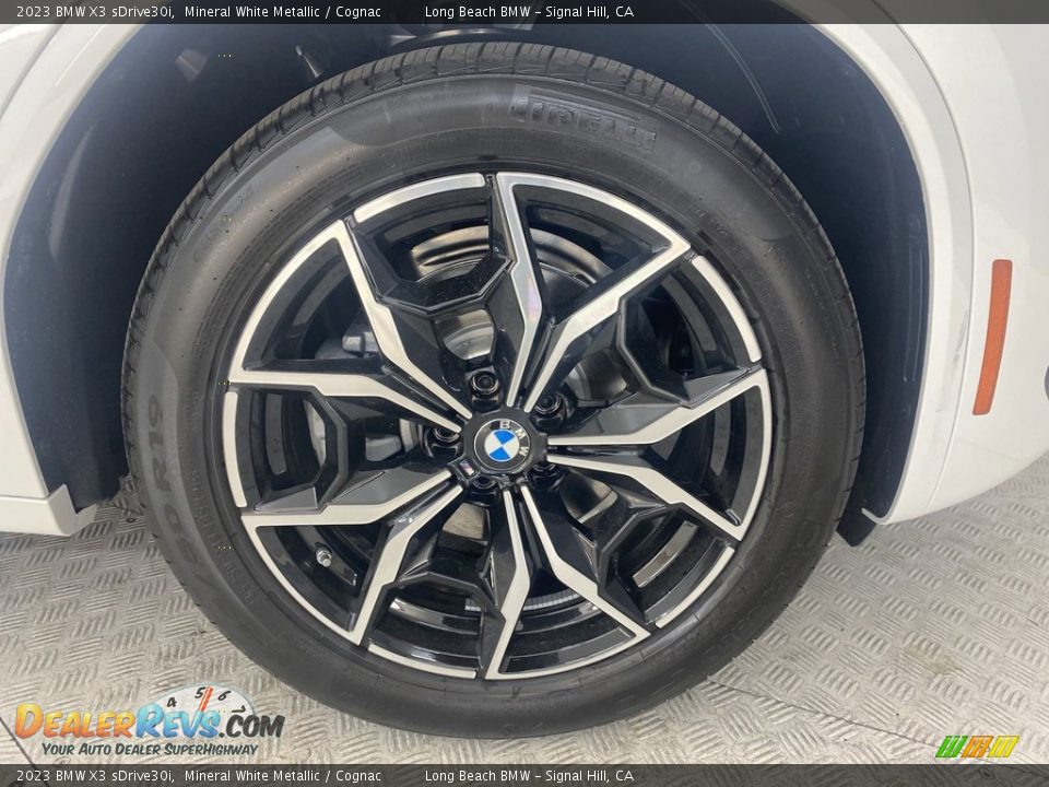 2023 BMW X3 sDrive30i Mineral White Metallic / Cognac Photo #3