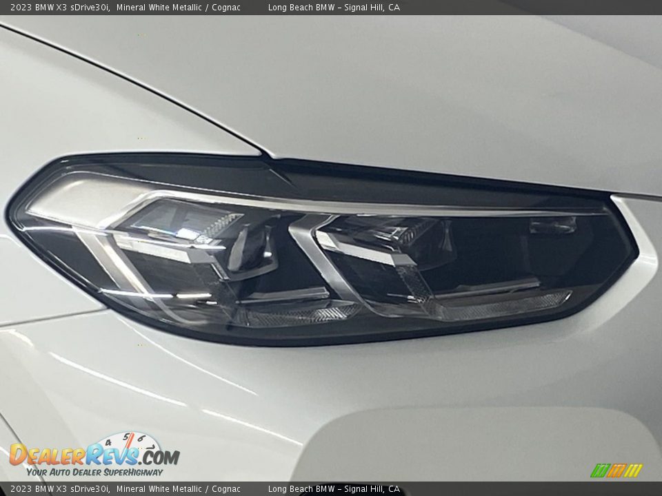 2023 BMW X3 sDrive30i Mineral White Metallic / Cognac Photo #4