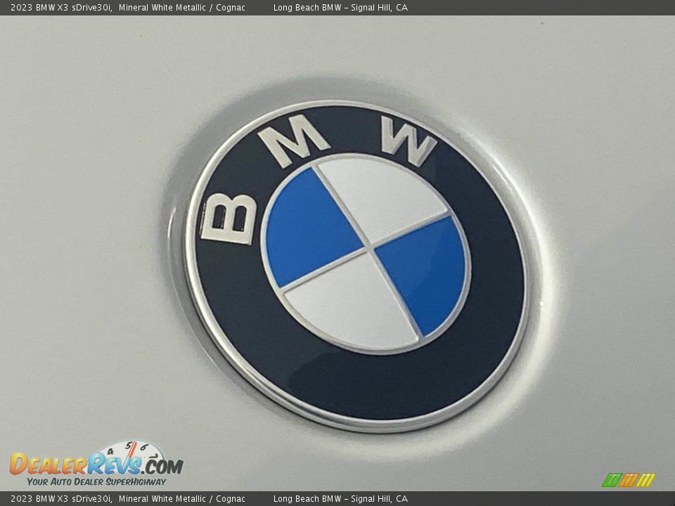 2023 BMW X3 sDrive30i Mineral White Metallic / Cognac Photo #5