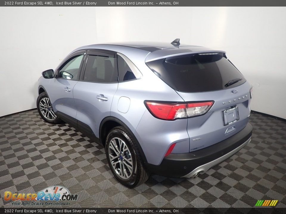 2022 Ford Escape SEL 4WD Iced Blue Silver / Ebony Photo #12
