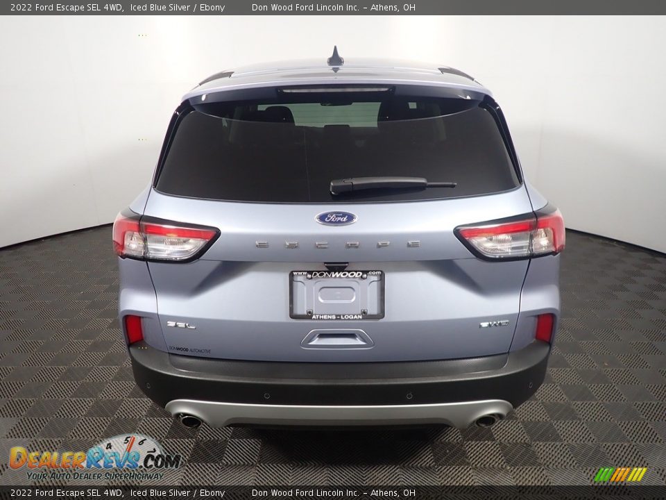 2022 Ford Escape SEL 4WD Iced Blue Silver / Ebony Photo #13