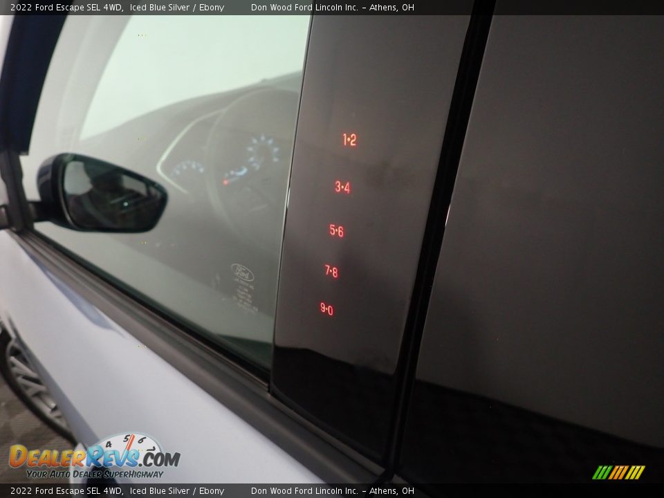 2022 Ford Escape SEL 4WD Iced Blue Silver / Ebony Photo #19