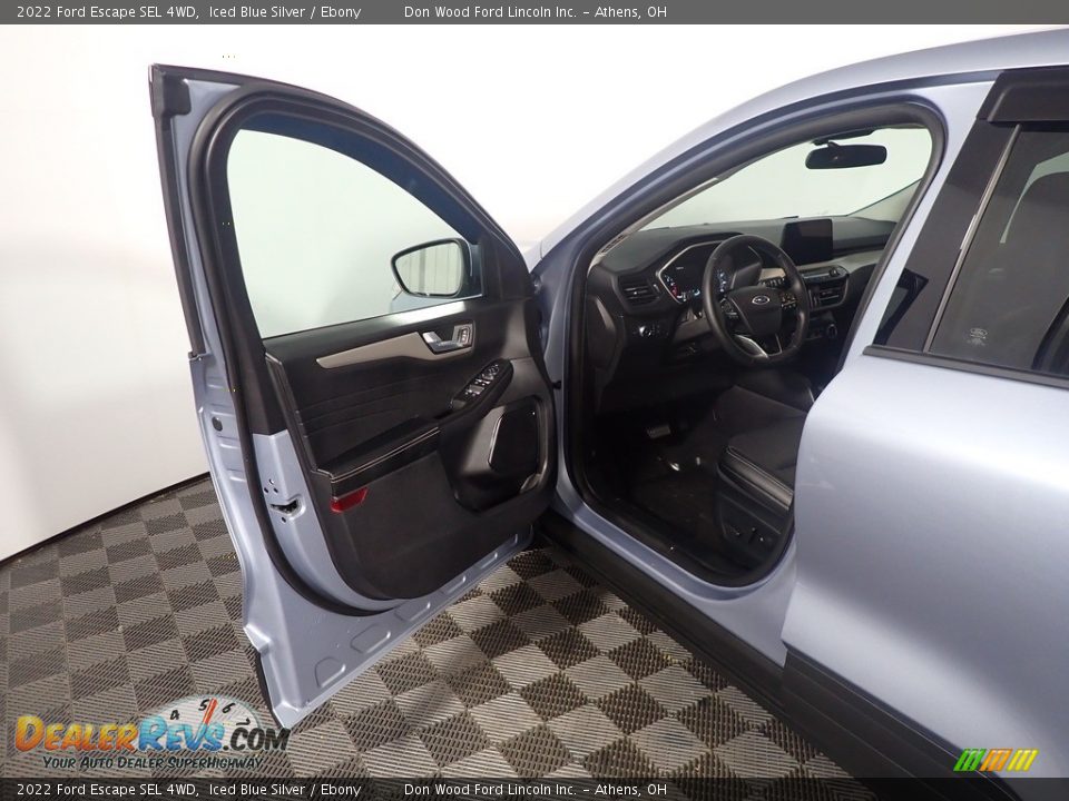 2022 Ford Escape SEL 4WD Iced Blue Silver / Ebony Photo #20