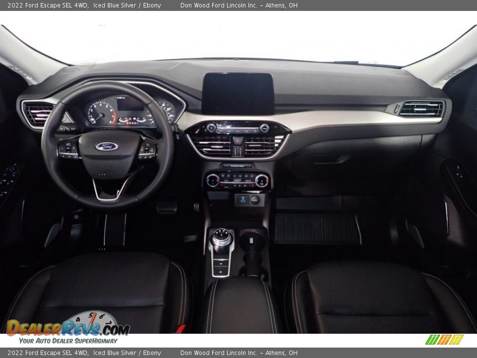 2022 Ford Escape SEL 4WD Iced Blue Silver / Ebony Photo #24