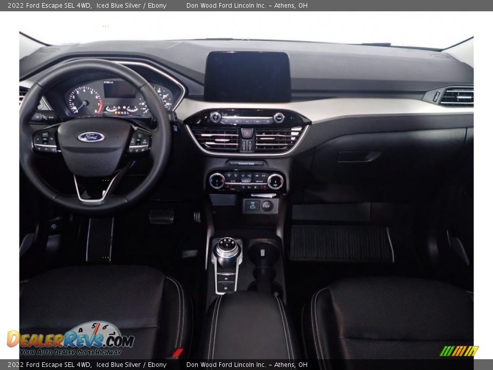 2022 Ford Escape SEL 4WD Iced Blue Silver / Ebony Photo #25