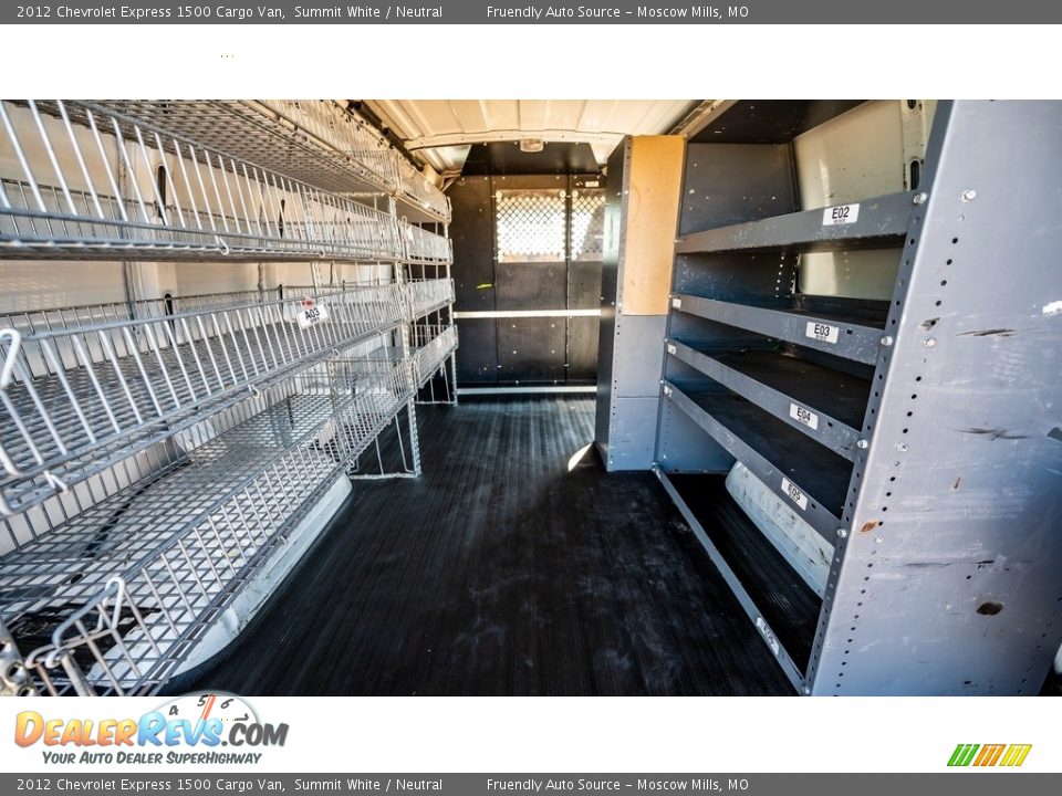 2012 Chevrolet Express 1500 Cargo Van Summit White / Neutral Photo #21