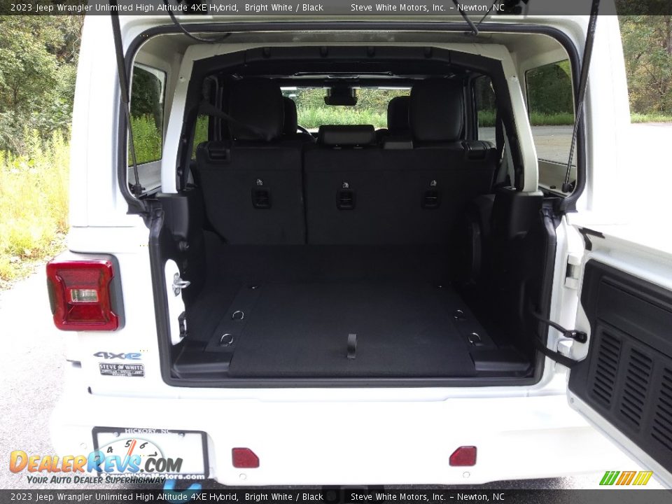 2023 Jeep Wrangler Unlimited High Altitude 4XE Hybrid Bright White / Black Photo #17