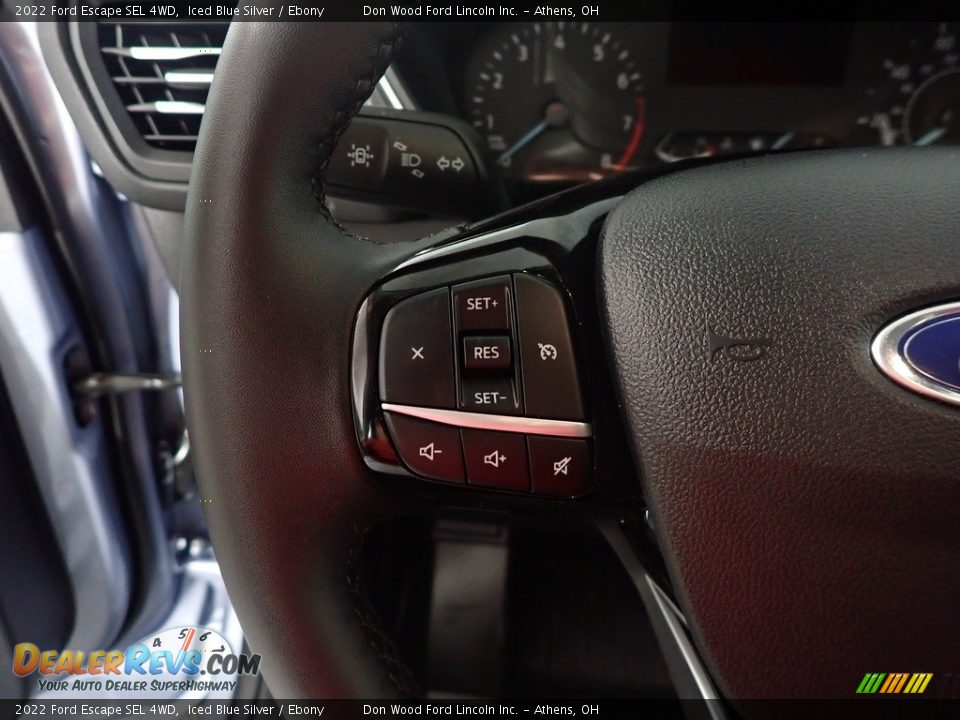 2022 Ford Escape SEL 4WD Iced Blue Silver / Ebony Photo #29