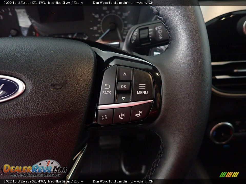 2022 Ford Escape SEL 4WD Iced Blue Silver / Ebony Photo #30