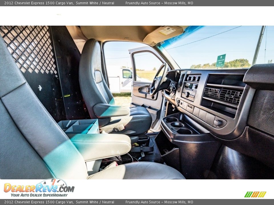 2012 Chevrolet Express 1500 Cargo Van Summit White / Neutral Photo #24