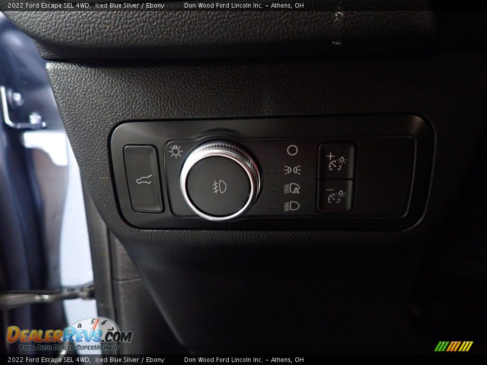2022 Ford Escape SEL 4WD Iced Blue Silver / Ebony Photo #31