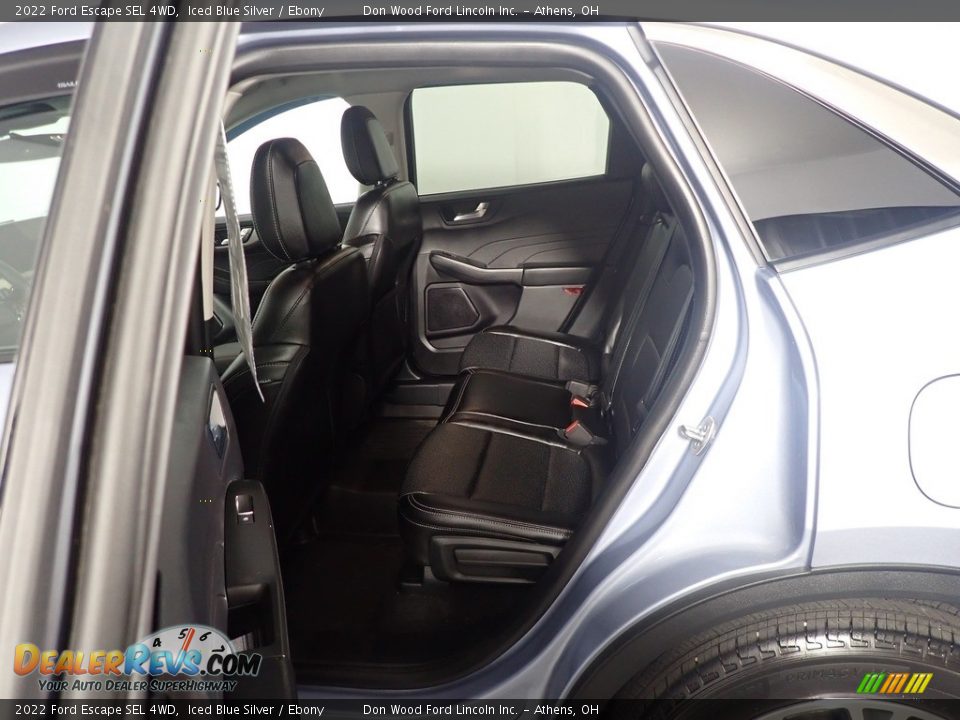 2022 Ford Escape SEL 4WD Iced Blue Silver / Ebony Photo #35