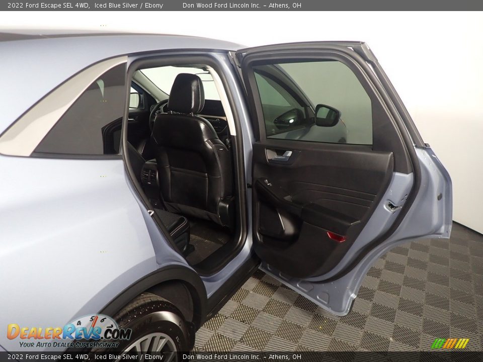 2022 Ford Escape SEL 4WD Iced Blue Silver / Ebony Photo #36