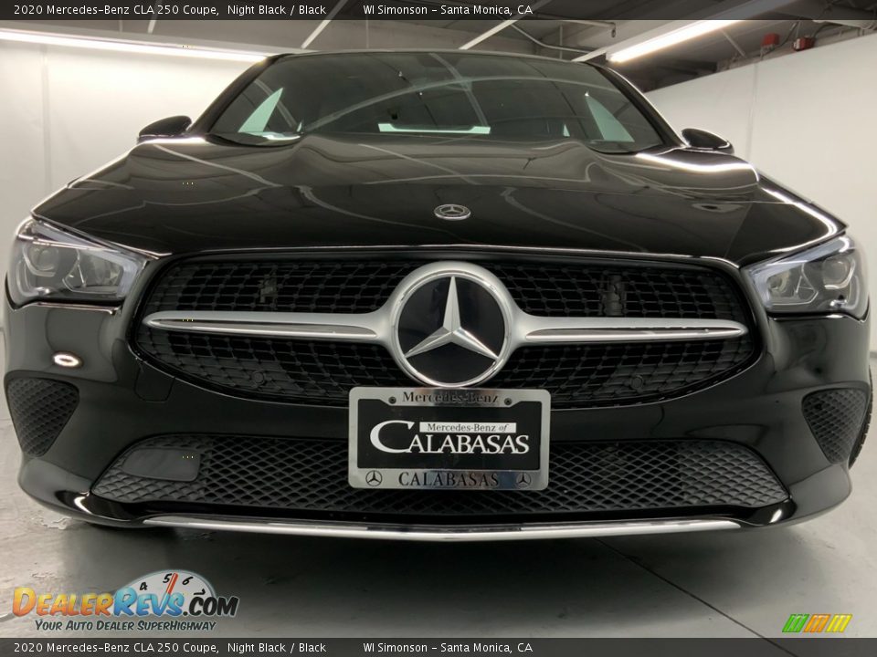 2020 Mercedes-Benz CLA 250 Coupe Night Black / Black Photo #16