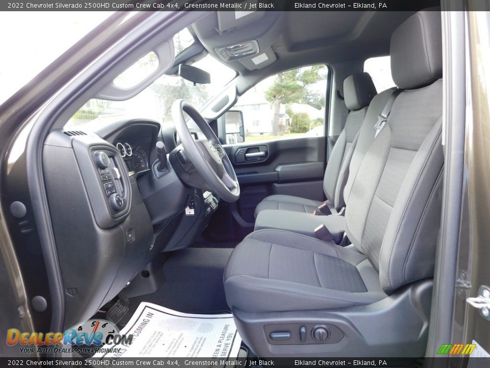 Front Seat of 2022 Chevrolet Silverado 2500HD Custom Crew Cab 4x4 Photo #22