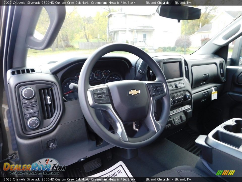 2022 Chevrolet Silverado 2500HD Custom Crew Cab 4x4 Steering Wheel Photo #24