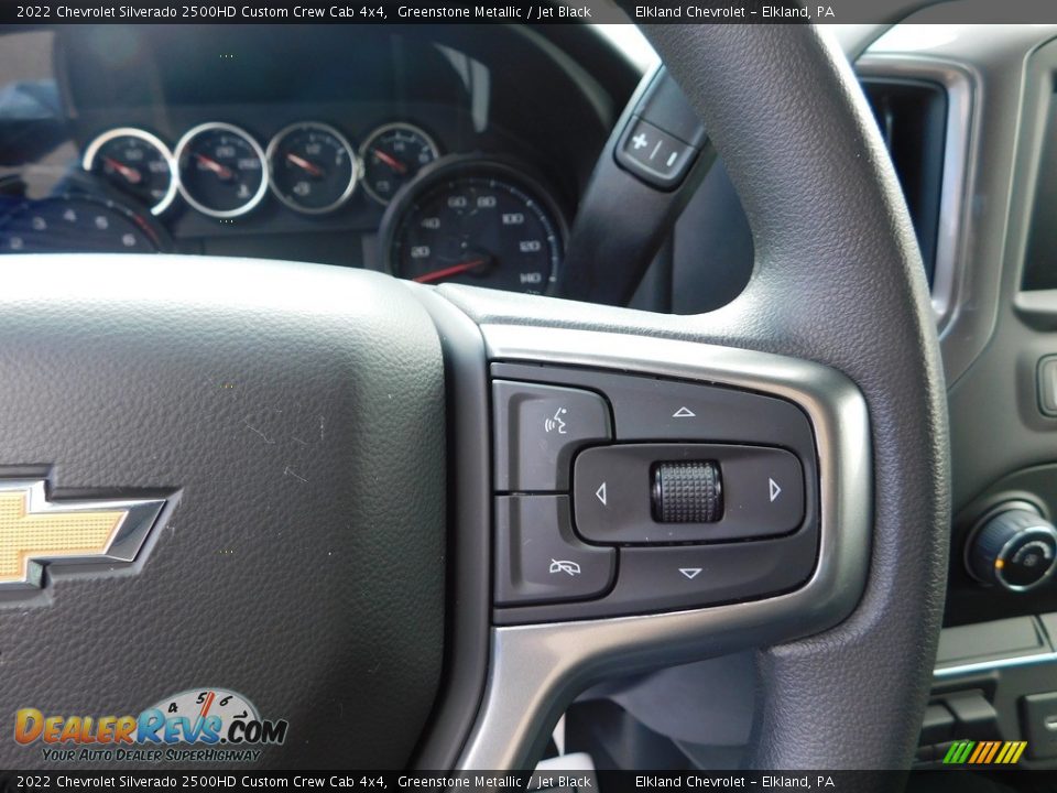 2022 Chevrolet Silverado 2500HD Custom Crew Cab 4x4 Steering Wheel Photo #27
