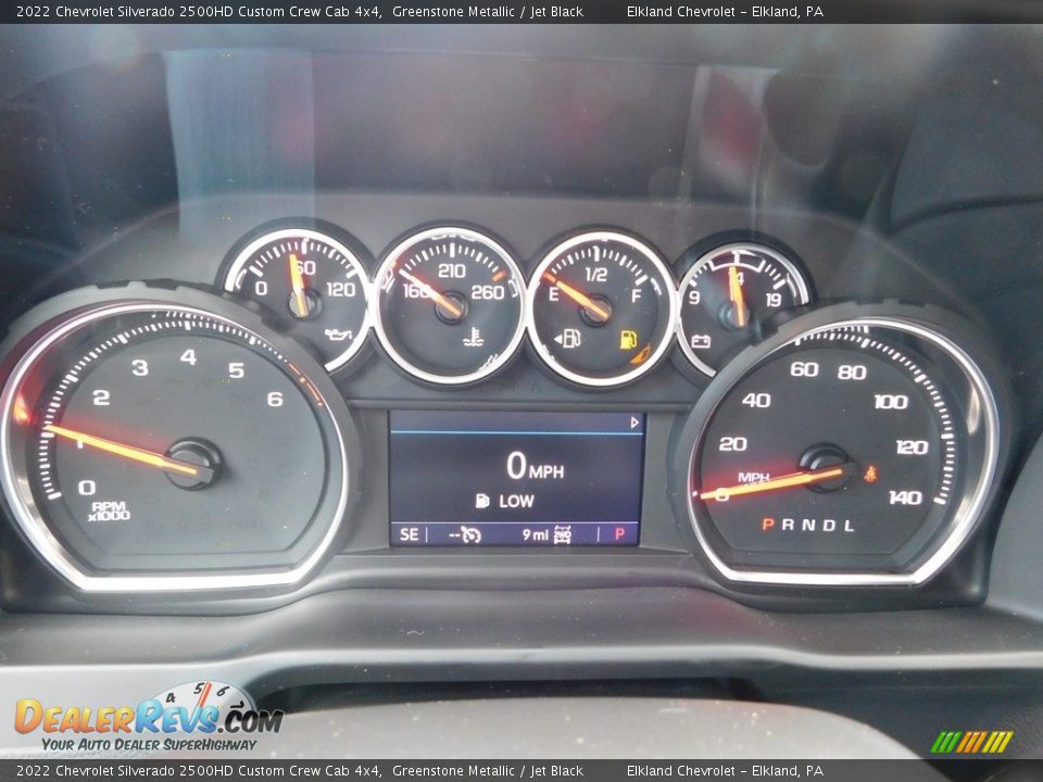 2022 Chevrolet Silverado 2500HD Custom Crew Cab 4x4 Gauges Photo #32