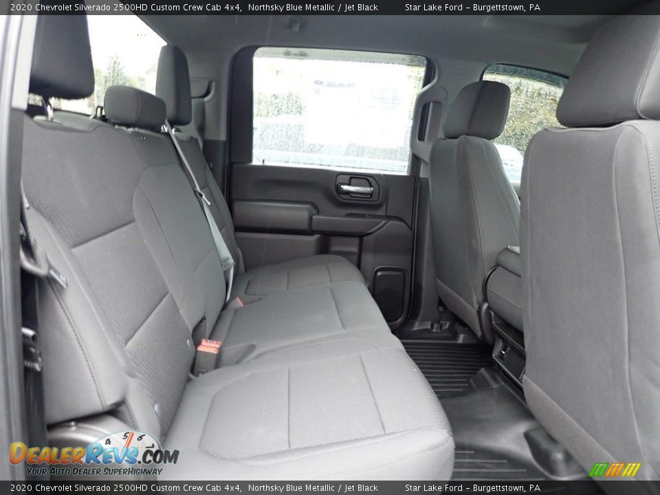 2020 Chevrolet Silverado 2500HD Custom Crew Cab 4x4 Northsky Blue Metallic / Jet Black Photo #11