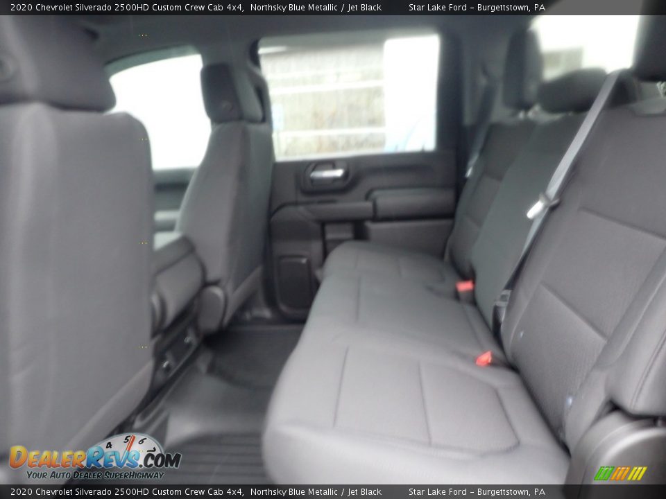 2020 Chevrolet Silverado 2500HD Custom Crew Cab 4x4 Northsky Blue Metallic / Jet Black Photo #12