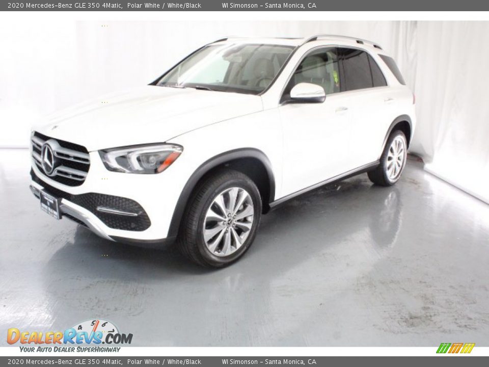 2020 Mercedes-Benz GLE 350 4Matic Polar White / White/Black Photo #3