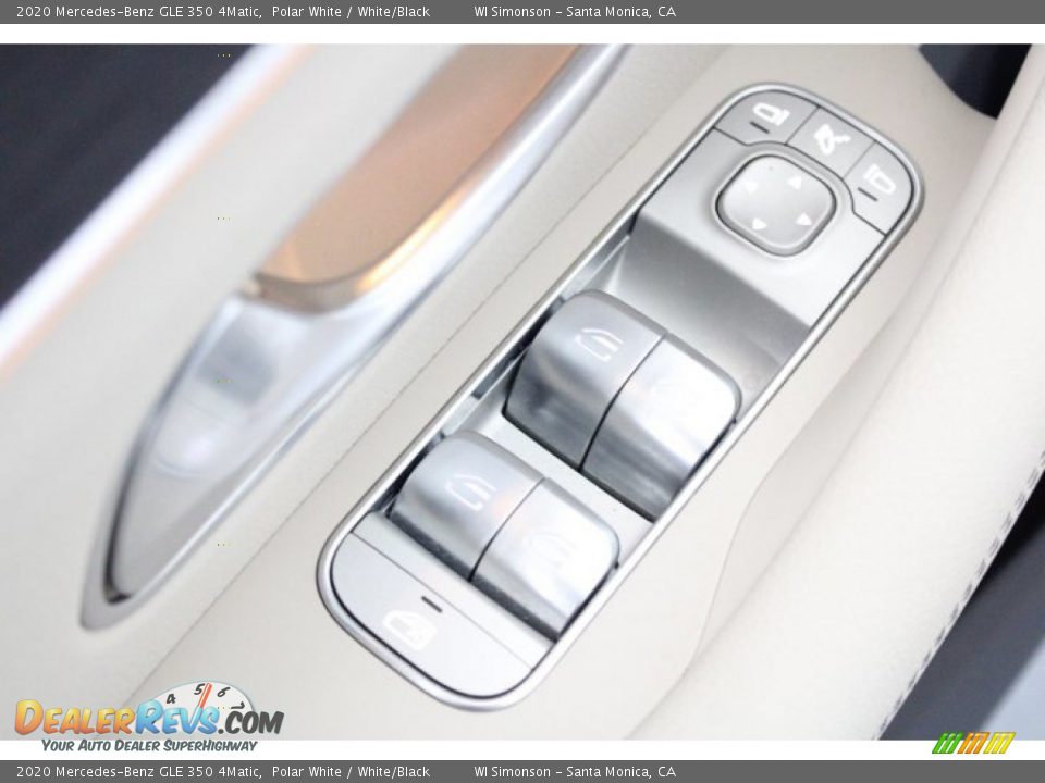 2020 Mercedes-Benz GLE 350 4Matic Polar White / White/Black Photo #9