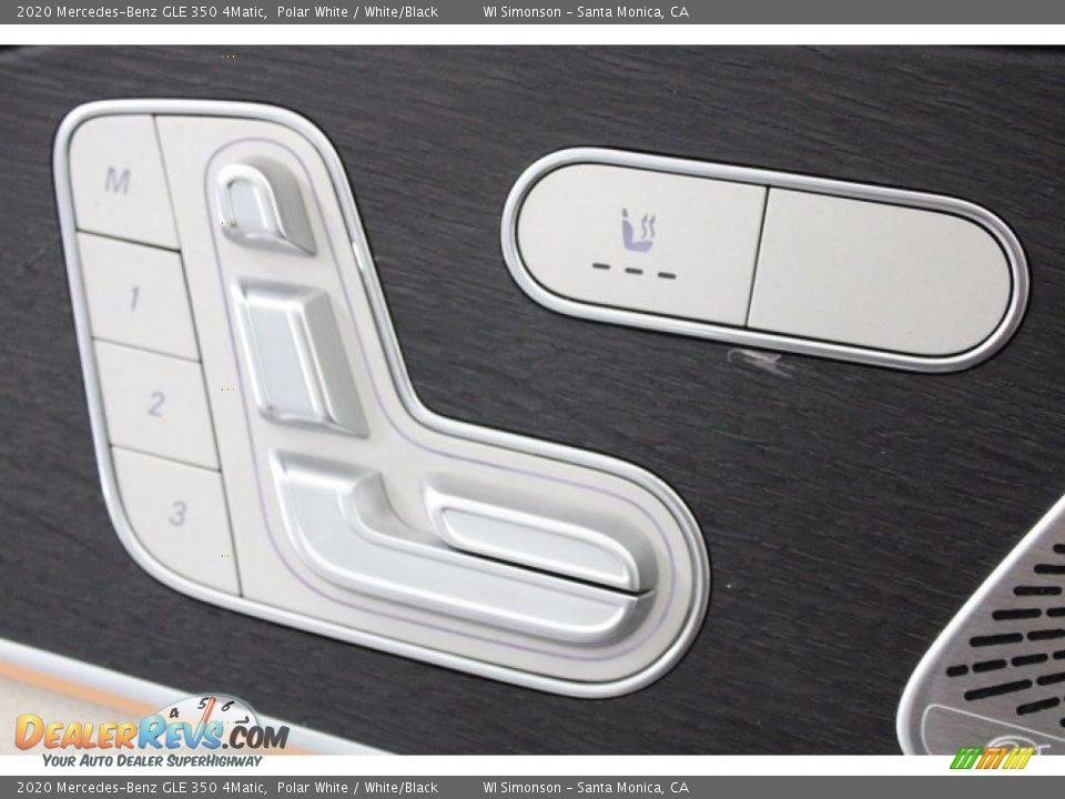 2020 Mercedes-Benz GLE 350 4Matic Polar White / White/Black Photo #11