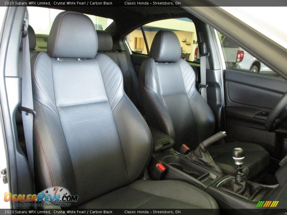 Front Seat of 2020 Subaru WRX Limited Photo #18