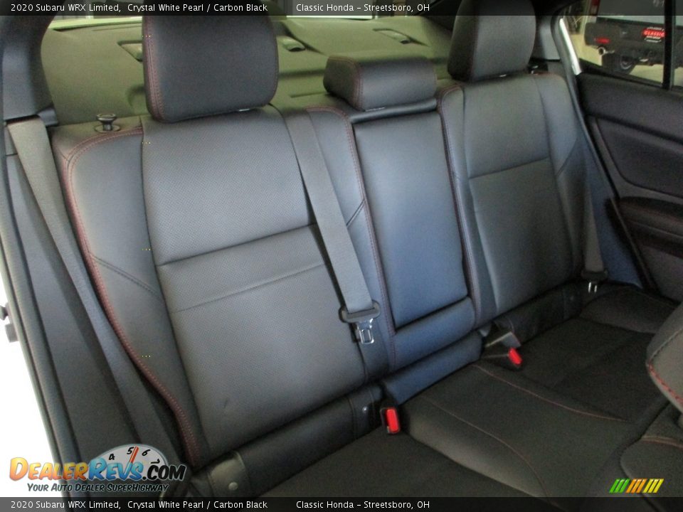 2020 Subaru WRX Limited Crystal White Pearl / Carbon Black Photo #22