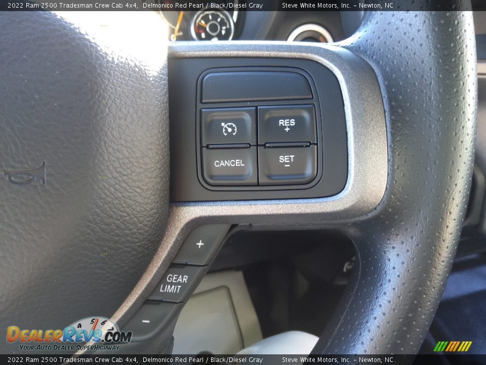 2022 Ram 2500 Tradesman Crew Cab 4x4 Delmonico Red Pearl / Black/Diesel Gray Photo #19