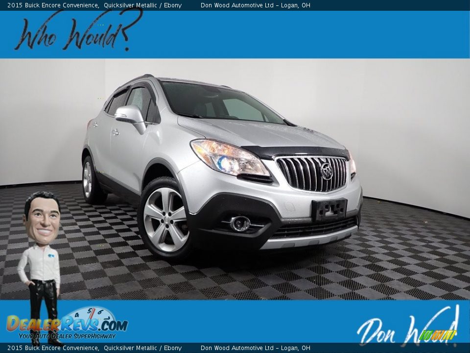 2015 Buick Encore Convenience Quicksilver Metallic / Ebony Photo #1