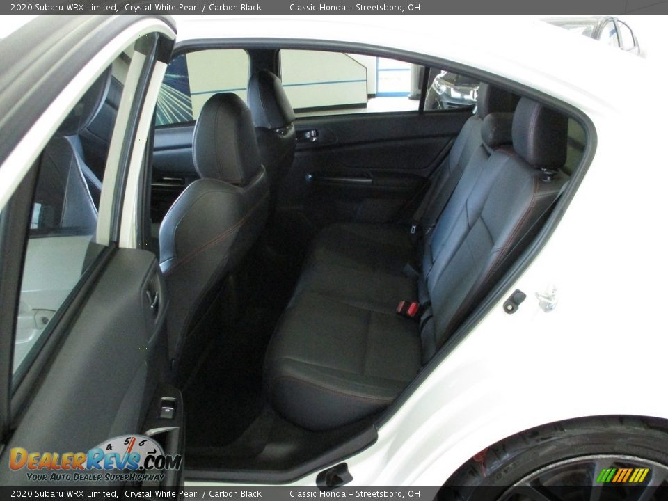 2020 Subaru WRX Limited Crystal White Pearl / Carbon Black Photo #24