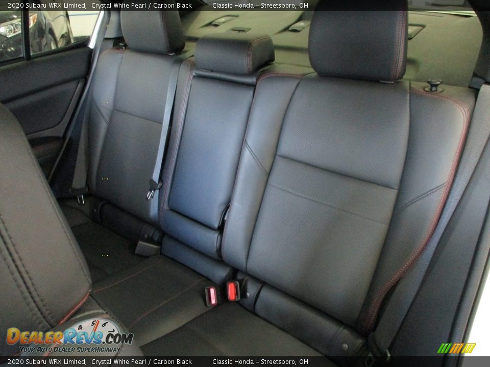2020 Subaru WRX Limited Crystal White Pearl / Carbon Black Photo #25