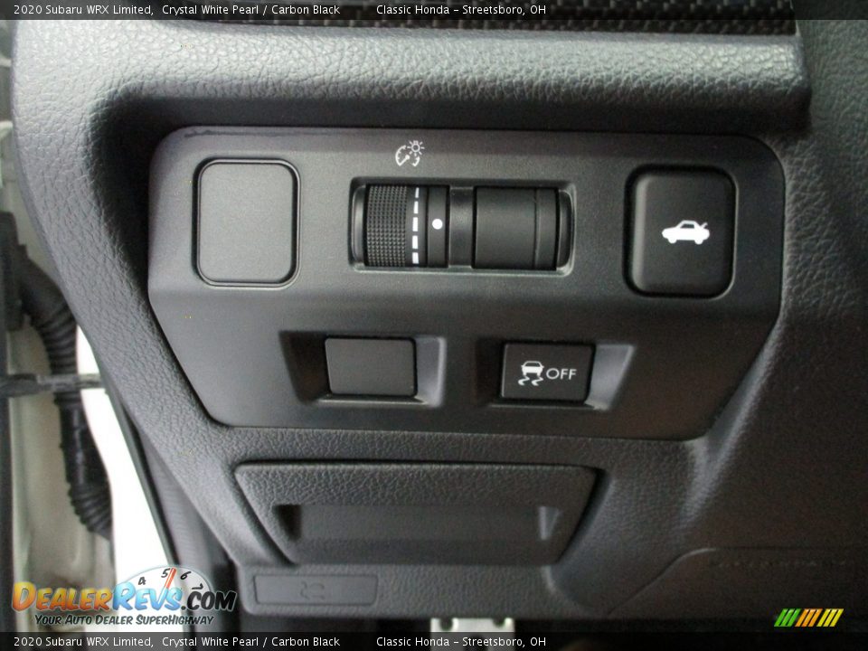 Controls of 2020 Subaru WRX Limited Photo #30