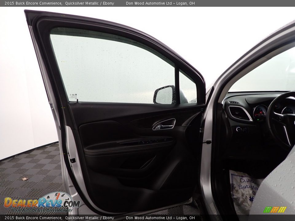 2015 Buick Encore Convenience Quicksilver Metallic / Ebony Photo #11