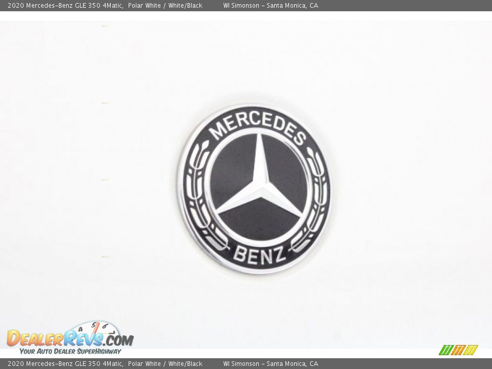 2020 Mercedes-Benz GLE 350 4Matic Polar White / White/Black Photo #33
