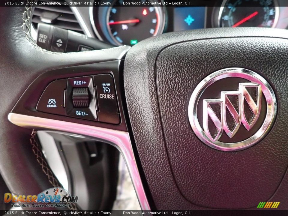 2015 Buick Encore Convenience Quicksilver Metallic / Ebony Photo #16