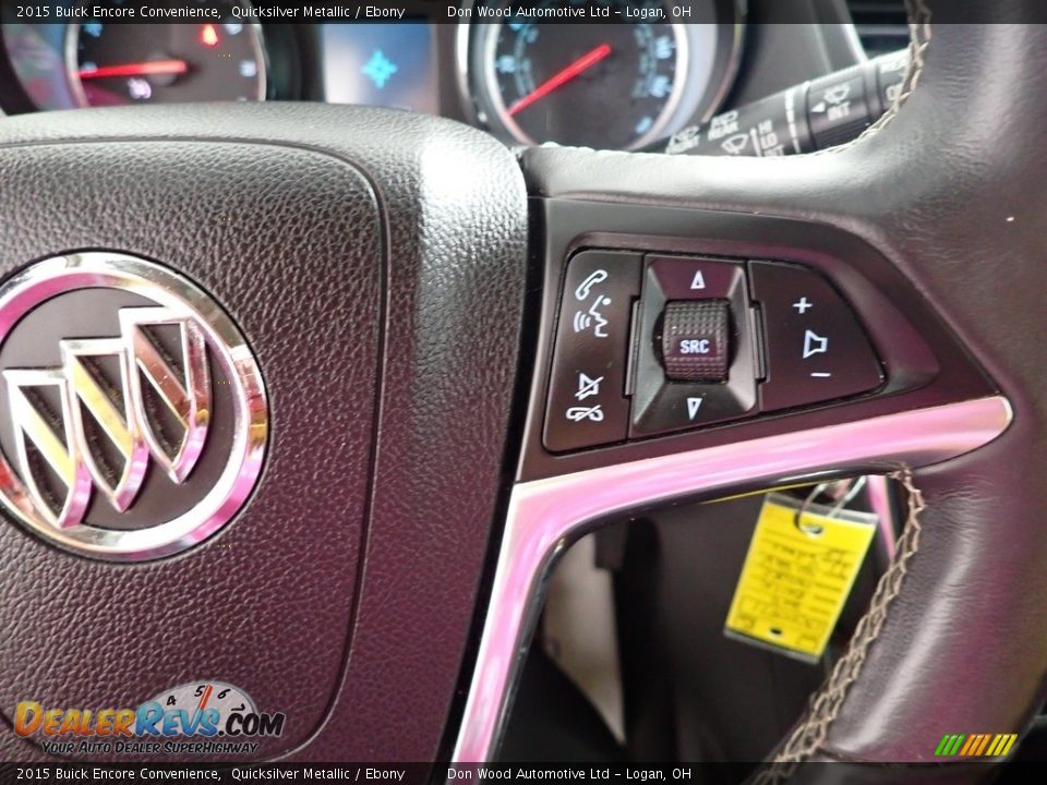 2015 Buick Encore Convenience Quicksilver Metallic / Ebony Photo #17