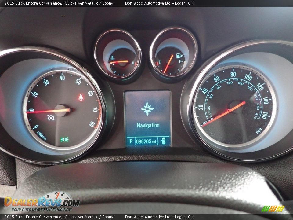 2015 Buick Encore Convenience Quicksilver Metallic / Ebony Photo #18